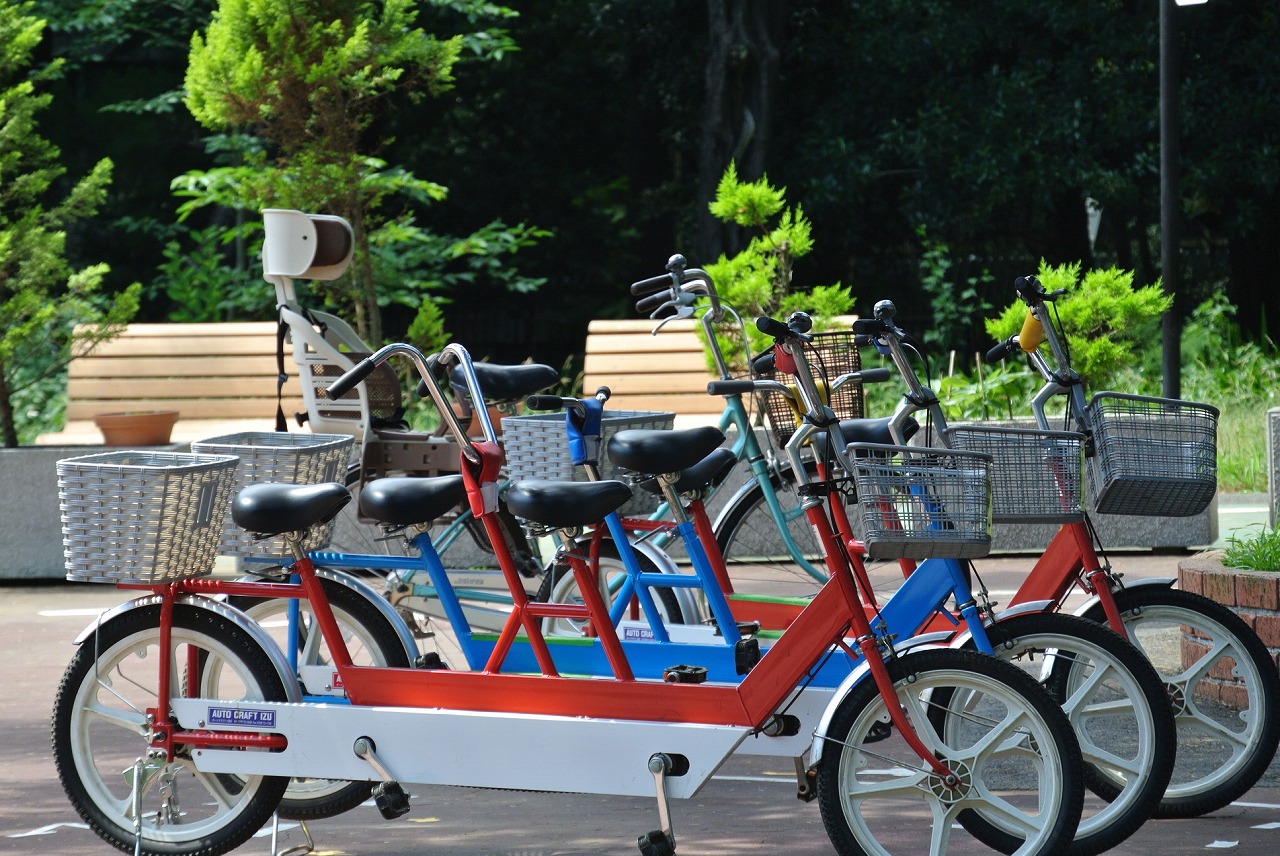 代々木 公園 自転車 ヘルメット