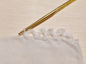 ホビー ママだってちくちくしたい エジングでガーゼハンカチをリメイク ココフル ホビー ママだってちくちくしたい エジングでガーゼハンカチをリメイク ココフル