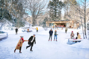 都心の駅近にもオープン！冬休みはスケートリンクへGO